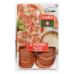 Roma La Pizzeria Pepperoni piquant 250 g, 2,20 $/100g