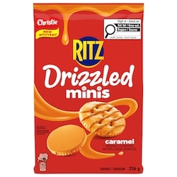 Christie Craquelins RITZ Drizzled Minis au caramel, collation sucrée-salée 226 g, 3,98 $/100g