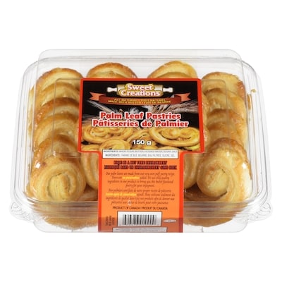 null Palm Leaf Pastries 150 g, $4.00/100g