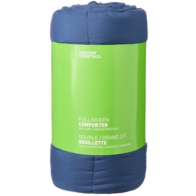 Everyday Essentials Douillette double/grand lit, bleu marine 1 ea, 30,00 $/1ch