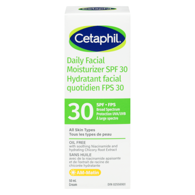 Cetaphil Hydratant facial quotidien, fps 30 50 ml, 48,98 $/100ml