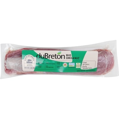 duBreton Pork Tenderloin, Organic $39.66/1kg $17.99/1lb