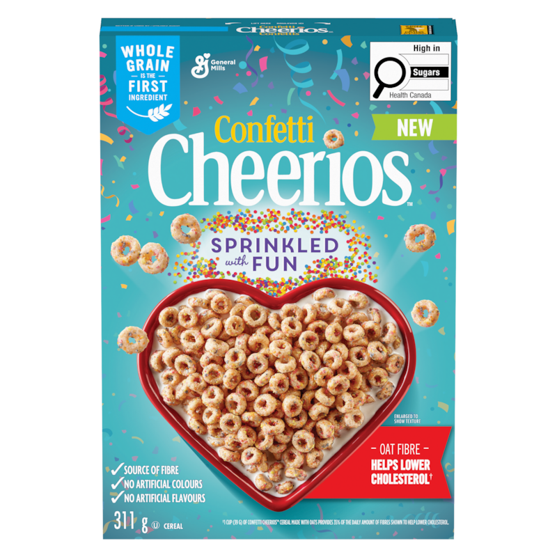 Cheerios Cereal Confetti