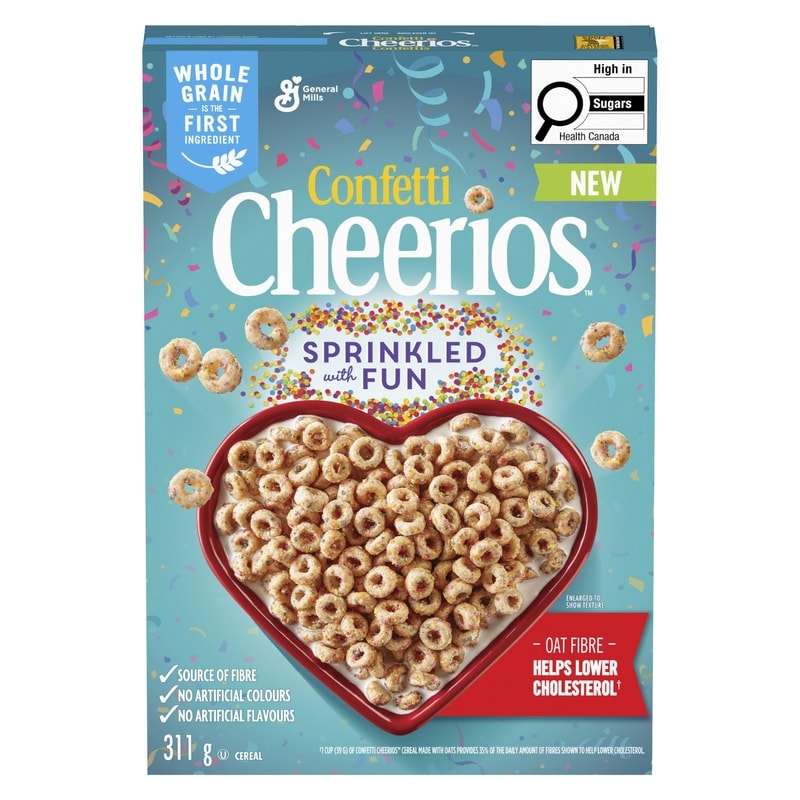 Confetti Cereal, No Artificial Colours or Flavours