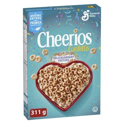 General Mills Céréales Confetti, sans colorants ni arômes artificiels 311 g, 1,86 $/100g