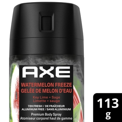 Axe Body Spray, Watermelon Freeze Key Lime & Sage 113 g, $6.64/100g