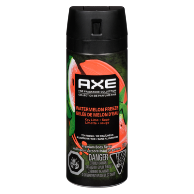 Axe Spray corporel, gelée de melon d'eau limette et sauge 113 g, 9,73 $/100g