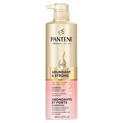 Pantene Shampooing Abondants 400 ml, 5,00 $/100ml