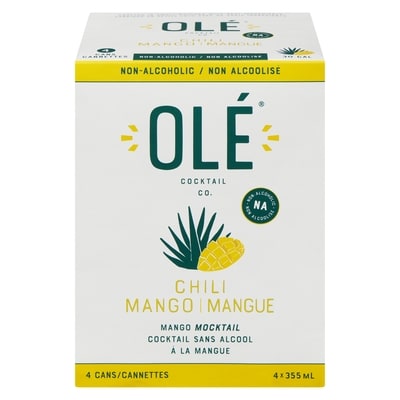 Ole Cocktail sans alcool à la mangue chili mangue 4x355.0 ml, 0,84 $/100ml