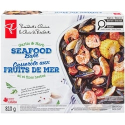 le Choix du Président Casserole aux de fruits de mer ail et herbes  810 g, 2,47 $/100g