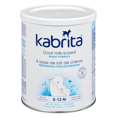 Kabrita Goat Milk-Based Infant Formula Powder 0-12 M 400 g, $7.50/100g