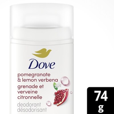 Dove Désodorisant en vaporisateur Grenade + verveine citronnée 74 g, 14,85 $/100g