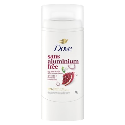 Dove Désodorisant grenade et verveine citronnelle 74 g, 11,47 $/100g