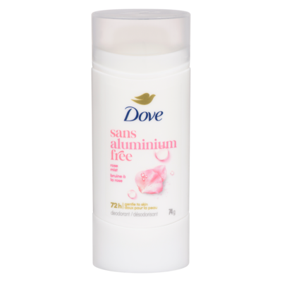 Dove Désodorisant bruine à la rose 74 g, 10,81 $/100g