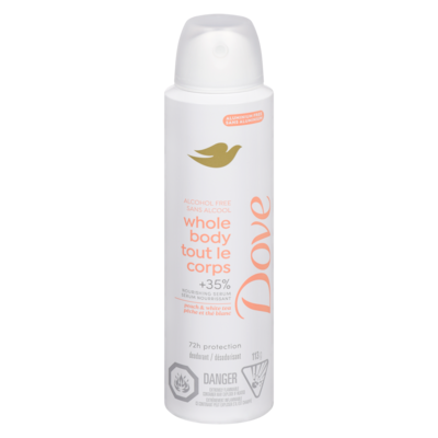 Dove Deodorant Whole Body Peach & White Tea 113 g, $16.81/100g