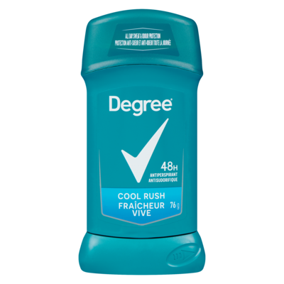 Degree Antiperspirant Cool Rush 76 g, $9.86/100g