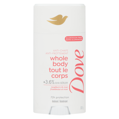 Dove Deodorant Whole Body Raspberry & Rose 74 g, $25.66/100g