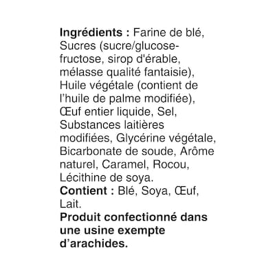 Biscuits Pattes d’ours Érable