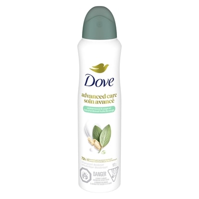 Dove Déodorant Antitranspirant Bois D'ambre et Huile de Sauge 107 g, 9,34 $/100g