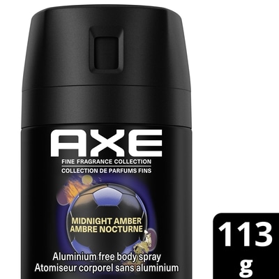 Axe Atomiseur corporel ambre 113 g, 9,73 $/100g