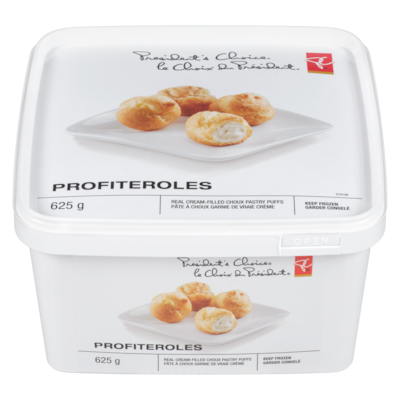 President's Choice Profiteroles 625 g, $1.76/100g