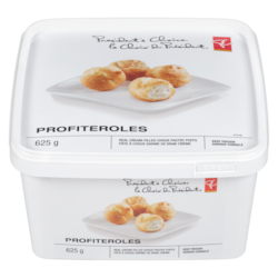 le Choix du Président Profiteroles 625 g, 2,40 $/100g