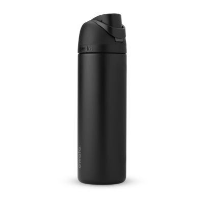 Owala 24 Oz FreeSip Water Bottle, Very Dark 1 ea, $40.00/1ea