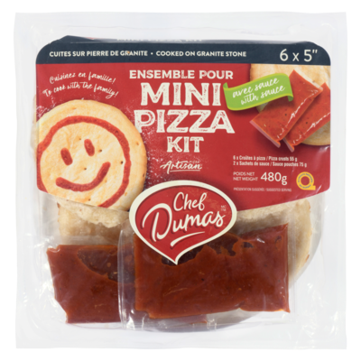 null Mini Pizza Kit 6 X 5" 480 g, $1.25/100g
