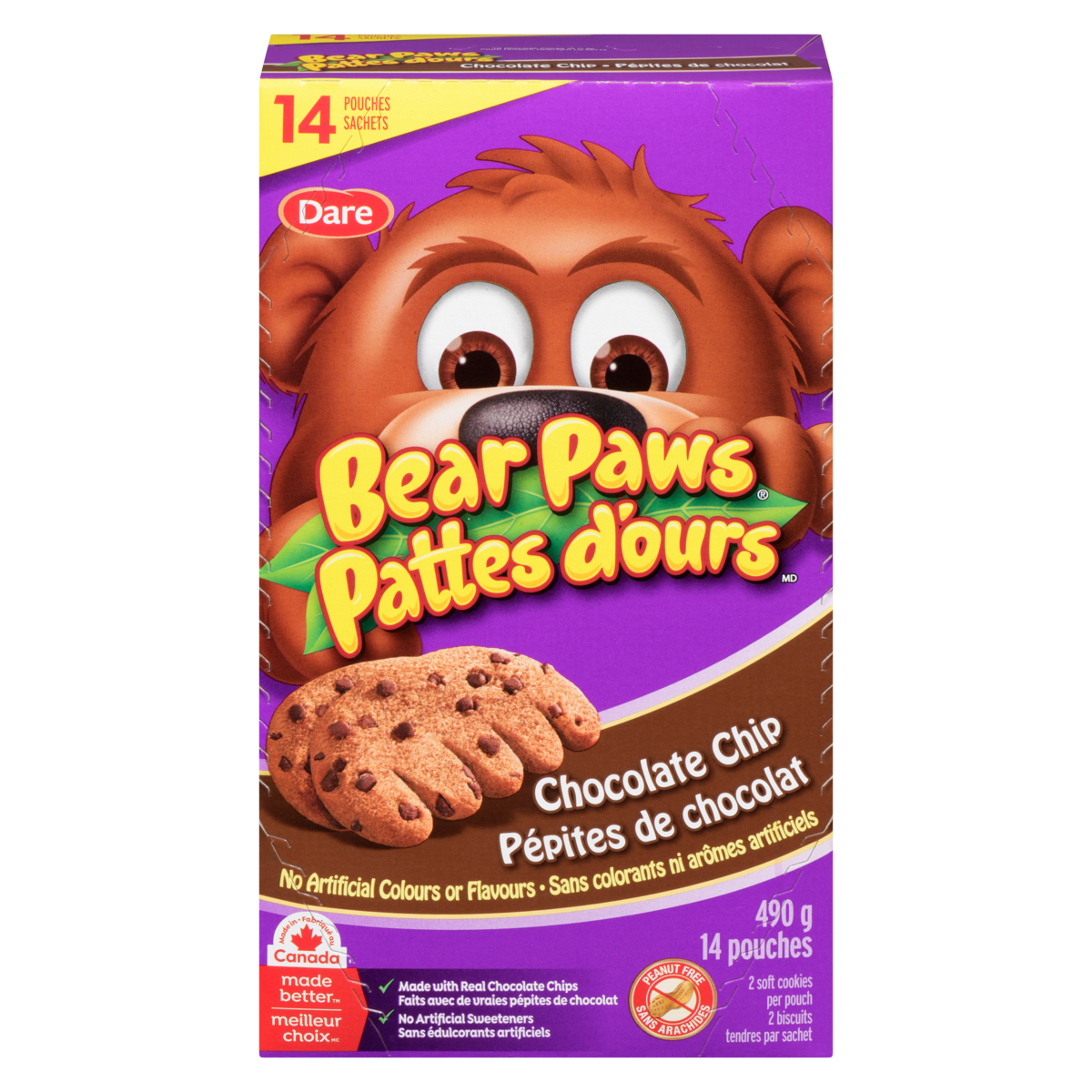 Dare Soft Chocolate Chip Cookies