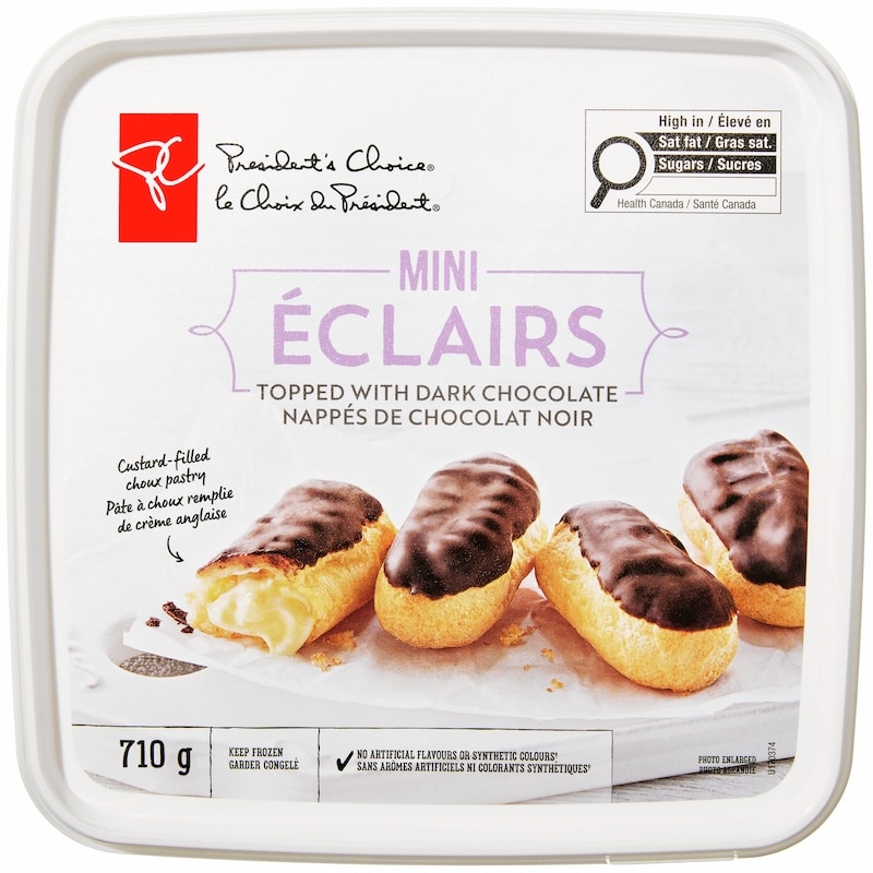 映画 éclair エクレール 決定稿 President's Choice Mini Éclairs Dark Chocolate Topped - 710 g | Zehrs