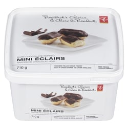le Choix du Président Mini éclairs nappés de chocolat noir 710 g, 2,11 $/100g