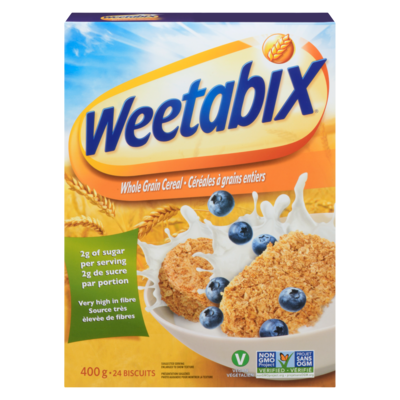 Post Weetabix Cereal 400 g, $1.75/100g