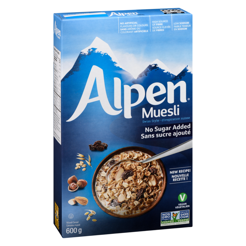 Alpen Muesli, No Sugar Added