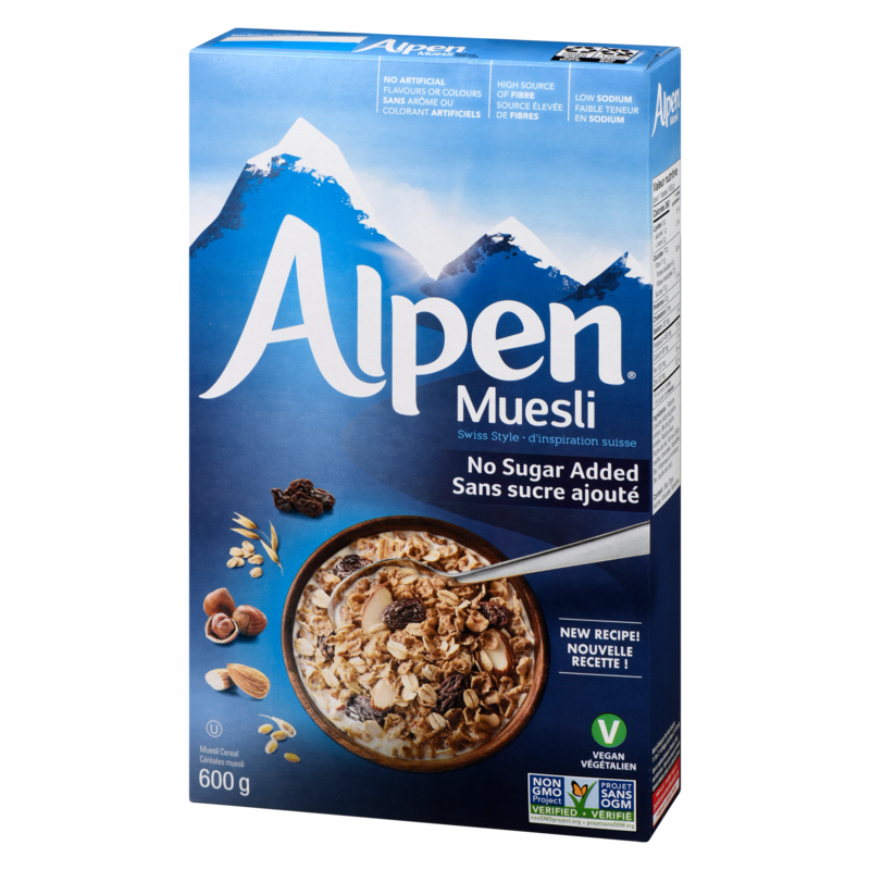 Alpen Muesli, No Sugar Added