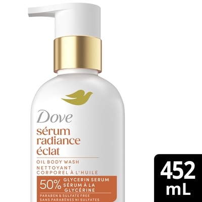 Dove Gel douche sérum+ radiance éclat 452 ml, 3,76 $/100ml