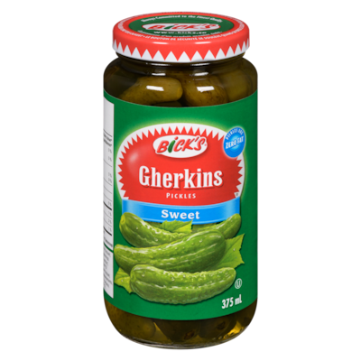 Bicks Gherkins Pickles Sweet 375 ml, $1.73/100ml