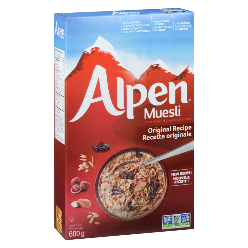 Alpen Muesli Cereal Swiss Style Original Recipe