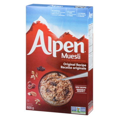 Alpen Muesli Cereal Swiss Style Original Recipe