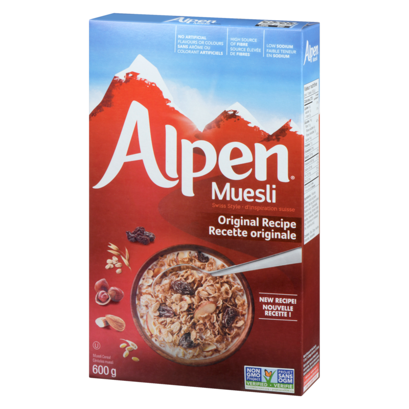 Alpen Muesli Cereal Swiss Style Original Recipe