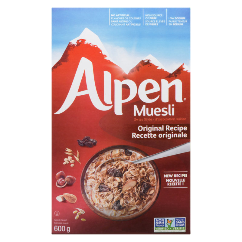 Alpen Muesli Cereal Swiss Style Original Recipe
