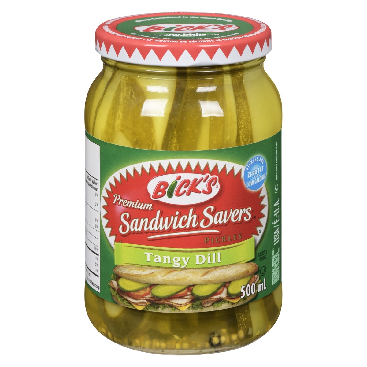 Bicks Premium Pickles Tangy Dill