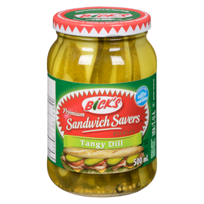 Bicks Premium Pickles Tangy Dill 500 ml, $0.96/100ml