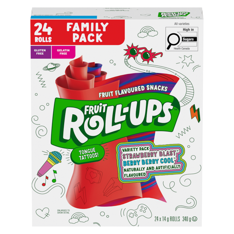 Fruit Flavoured Snacks Family Pack Variety Pack