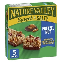 Nature Valley Sweet and Salty Pretzel Nut Granola Bars, 5 Bars 170 g, $2.35/100g