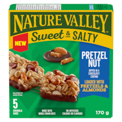 Granola Bars Sweet & Salty Pretzel Nut