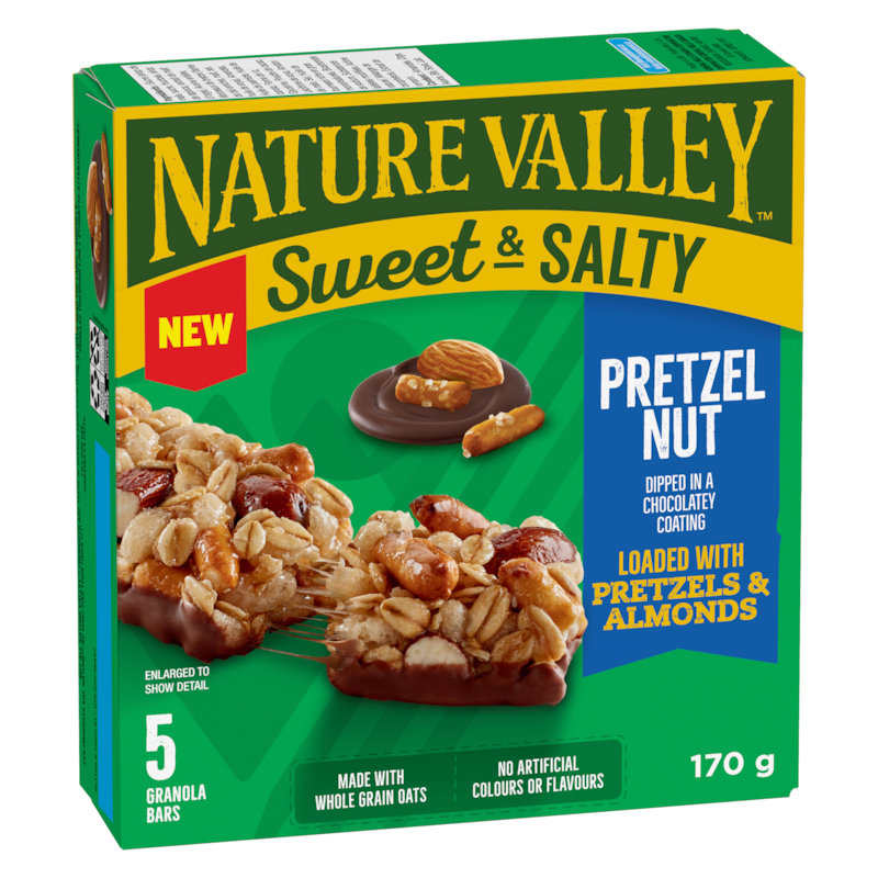 Granola Bars Sweet & Salty Pretzel Nut