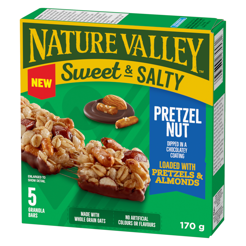 Granola Bars Sweet & Salty Pretzel Nut