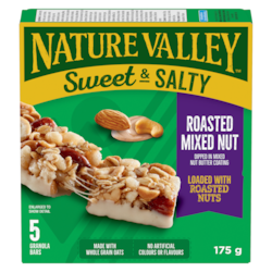 Granola Bars Sweet & Salty Roasted Mixed Nut