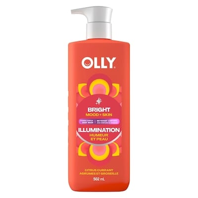 OLLY Olly Bright Body Wash With Vitamin Complex, Citrus Currant 502 ml, $3.98/100ml