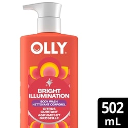 OLLY Olly Bright Body Wash With Vitamin Complex, Citrus Currant 502 ml, $2.79/100ml